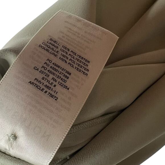 Aritiza‎ Babaton Hamptons Mini Dress Short Sleeve Cut Out Sage Green Size 0 - Picture 14 of 14